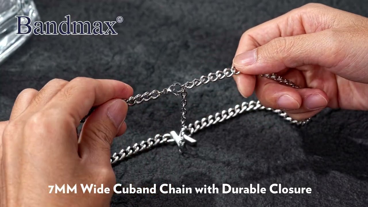 Bandmax Pendant Necklace | Edgy Style Upgrade