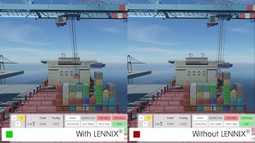 Smart Activation / Collision avoidance with the system LENNIX® Pro