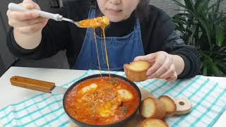 연말손님 초대요리 ; 에그인헬 (샥슈카) Egg in hell(Shakshuka)