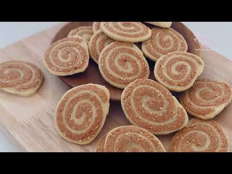 Spiral Crisp Slices /Salty Spain Wheels 五香螺旋饼/咸切酥