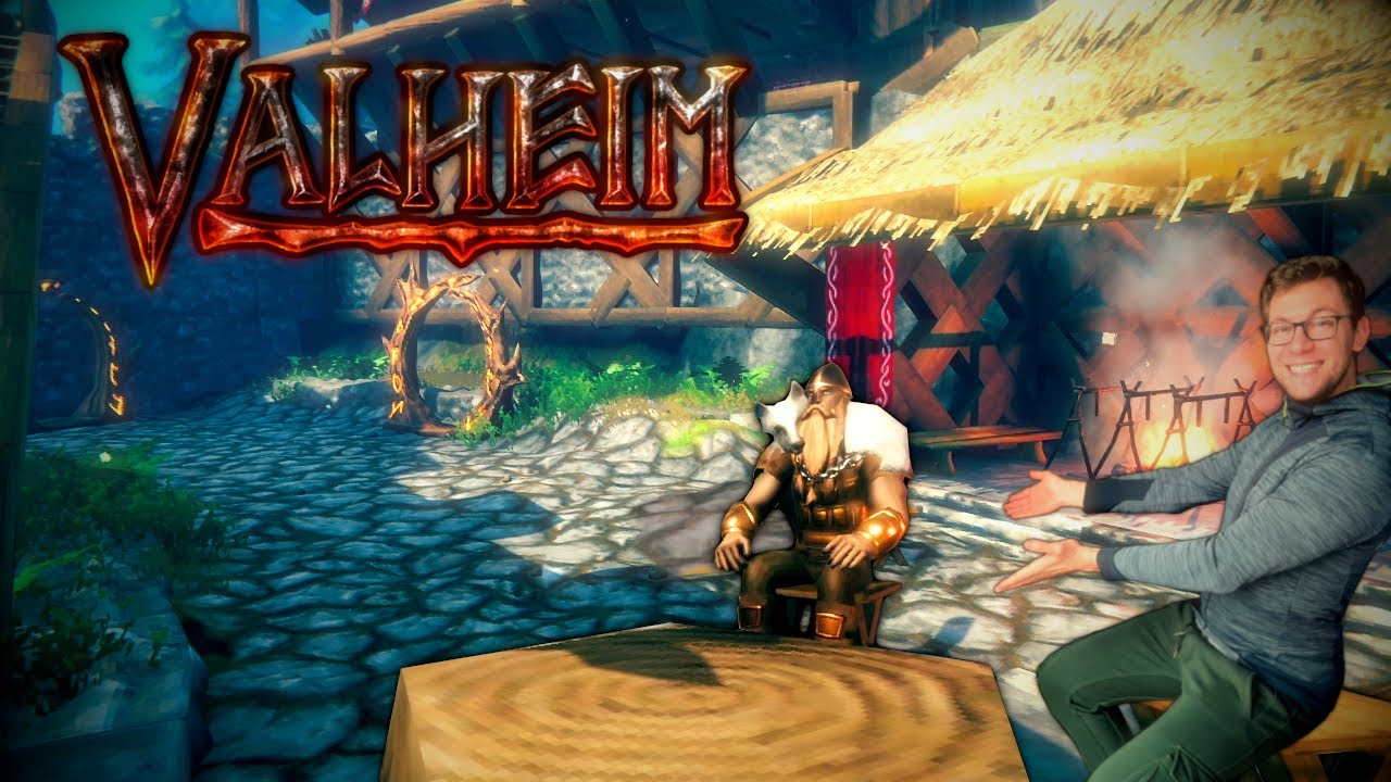 Brewery and Courtyard Building | SOLO VALHEIM | Let's Play PART 17