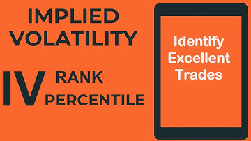 IMPLIED VOLATILITY ! IV RANK, ! IV PERCENTILE