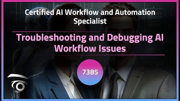 Troubleshooting and Debugging AI Workflow Issues | Exclusive Lesson