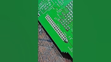 use a protector to protect the PCB holes #component #pcb #replacement