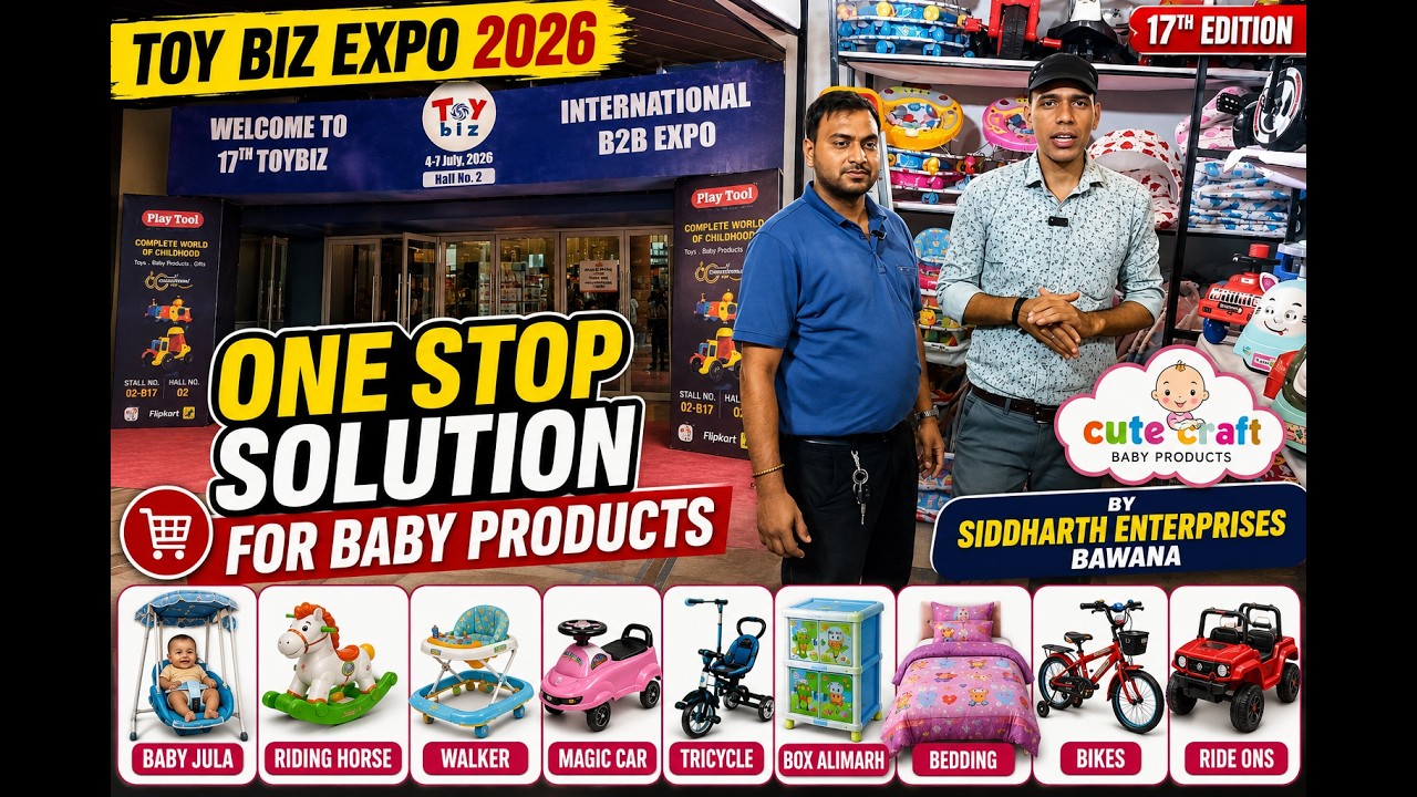 One-Stop Destination for Baby Products | Cute Craft Baby Products | Toy Biz Expo 2026