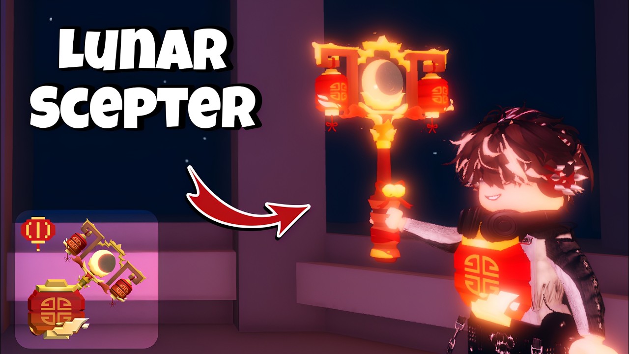 TESTEI A LUNAR SCEPTER NO MARRETÃO! | Flee The Facility