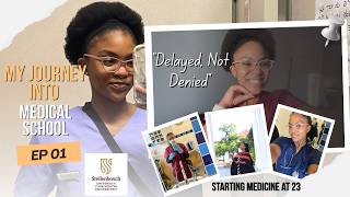 My Journey from BSc to Medicine at Stellenbosch University | Starting Over at 23 | PART 1 🩺