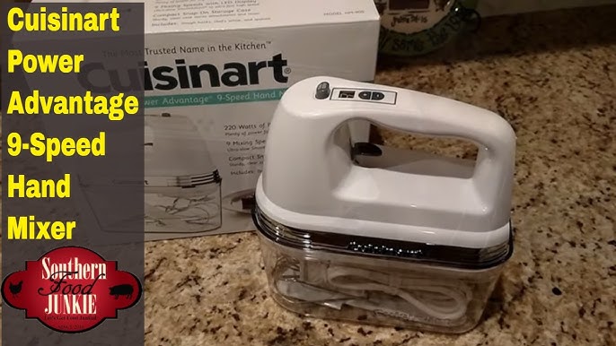 Cuisinart HM-90BCS Power Advantage Plus 9-Speed Handheld Mixer Review 