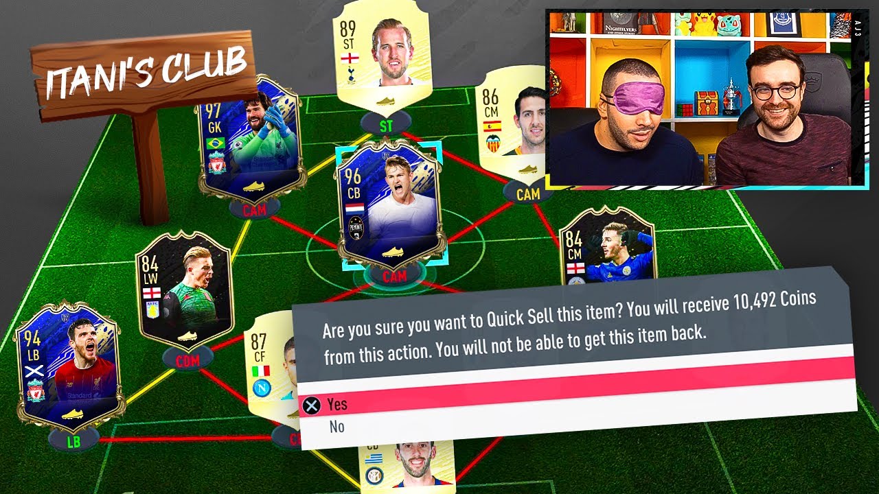 SEARCH AND DISCARD!!! Fifa 20 Team Of The Year Discard Challenge - YouTube