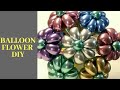 Balloon flower DIY || balloon flowers tutorial || balloon flower bouquet