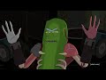 Pickle rick drain scene