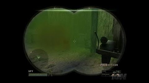 Commandos Strike Force Xbox Gameplay - Disguise