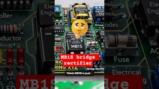 MB1S Diode Bridge Explained Simply ⚡ AC to DC in 1 Minute #Shorts #diy #diode