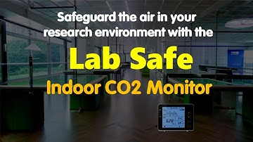 Safeguard the air in your research environment with the Lab Safe Indoor CO2 Monitor