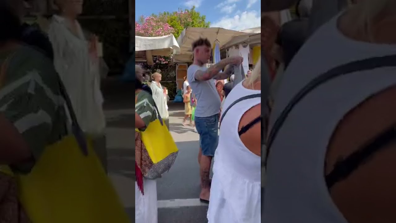 SIDE LITIGA CON LA MOGLIE AL MERCATO