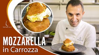 MOZZARELLA in CARROZZA alla napoletana - La ricetta dello Chef Raffaele Lenti