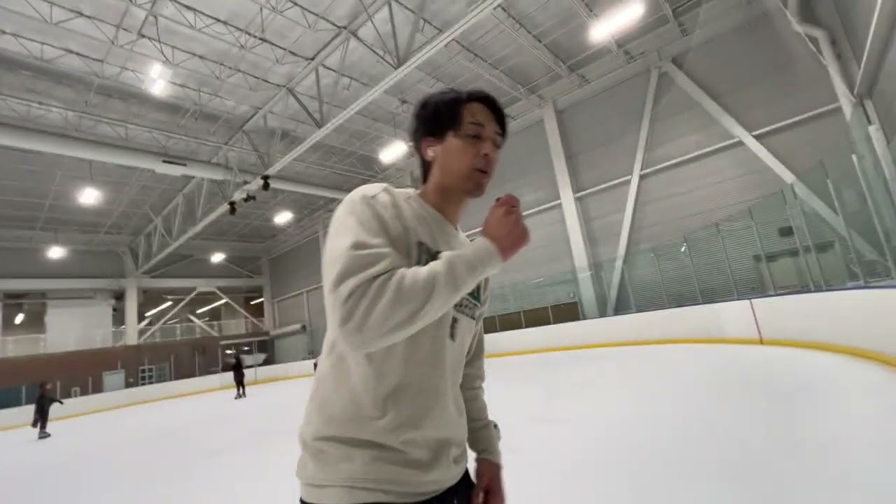 HOW TO do the GRAPEVINE! (Freestyle ice skating trick)