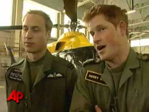 Princes William and Harry Talk Military Roles