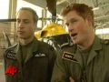 Princes William and Harry Talk Military Roles