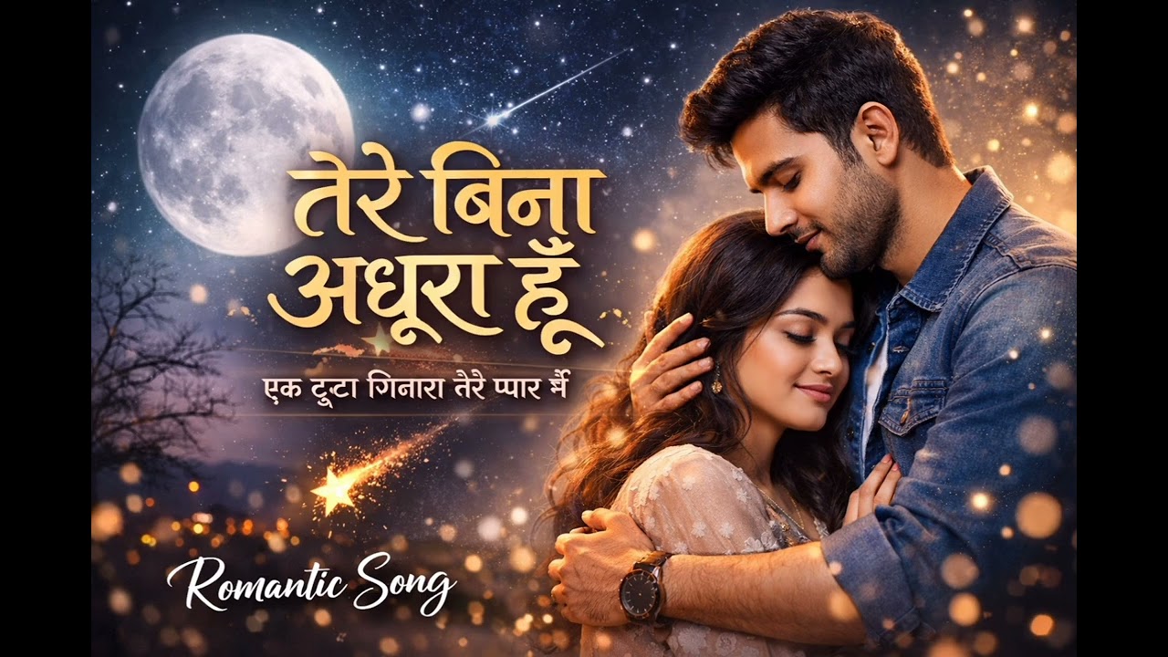 “तेरे बिना अधूरा हूँ”🎧💔😭 #song #love #sad #music 