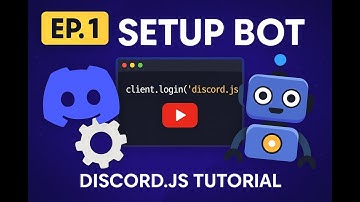 How to make discord bot (discord.js 2025) EP:1 Introduction and setup
