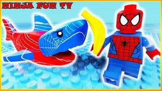 Lego Spider Man Shark