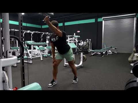 Pulldown - Straight Arm - Standing - Supinated - One-Arm