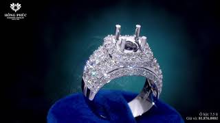 Luxury Mens Ring Diamond - Nhẫn Kim Cương Nam cực Đẹp