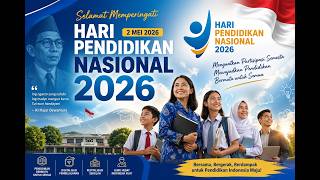 Download lagu Hardiknas 2026 Resmi! Tema, Logo, dan Pedoman Upacara Hari Pendidikan Nasional 2 Mei 2026