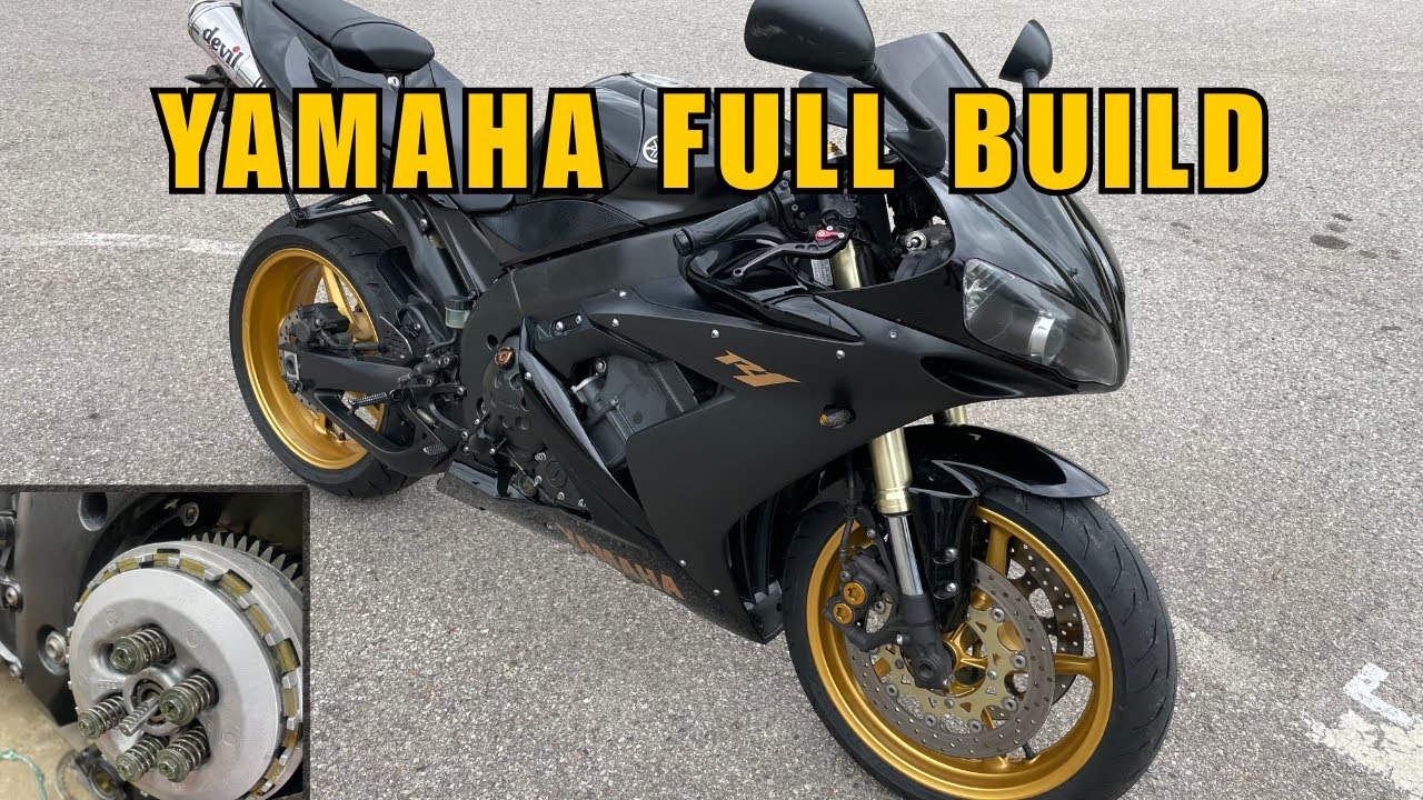 FULL BUILD - REBUILDING A CRASH DAMAGED YAMAHA R1