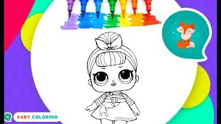 LoL surprise coloring book ❤️ is very beautiful coloring! Princess lol for girls