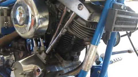 Fitting an oil cooler to a harley shovel