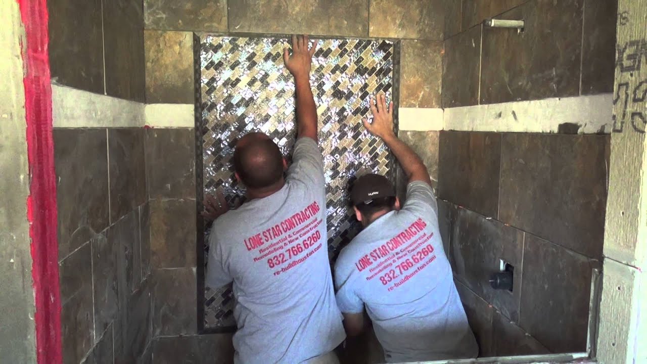 Glass Tile Shower YouTube
