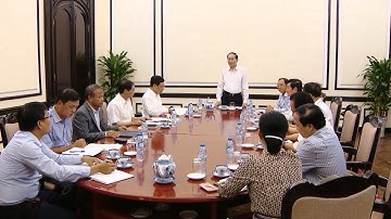 Tin Tức 24h Mới Nhất : Chủ tịch nước Trần Đại Quang làm việc với lãnh đạo Ủy ban quốc gia APEC 2017