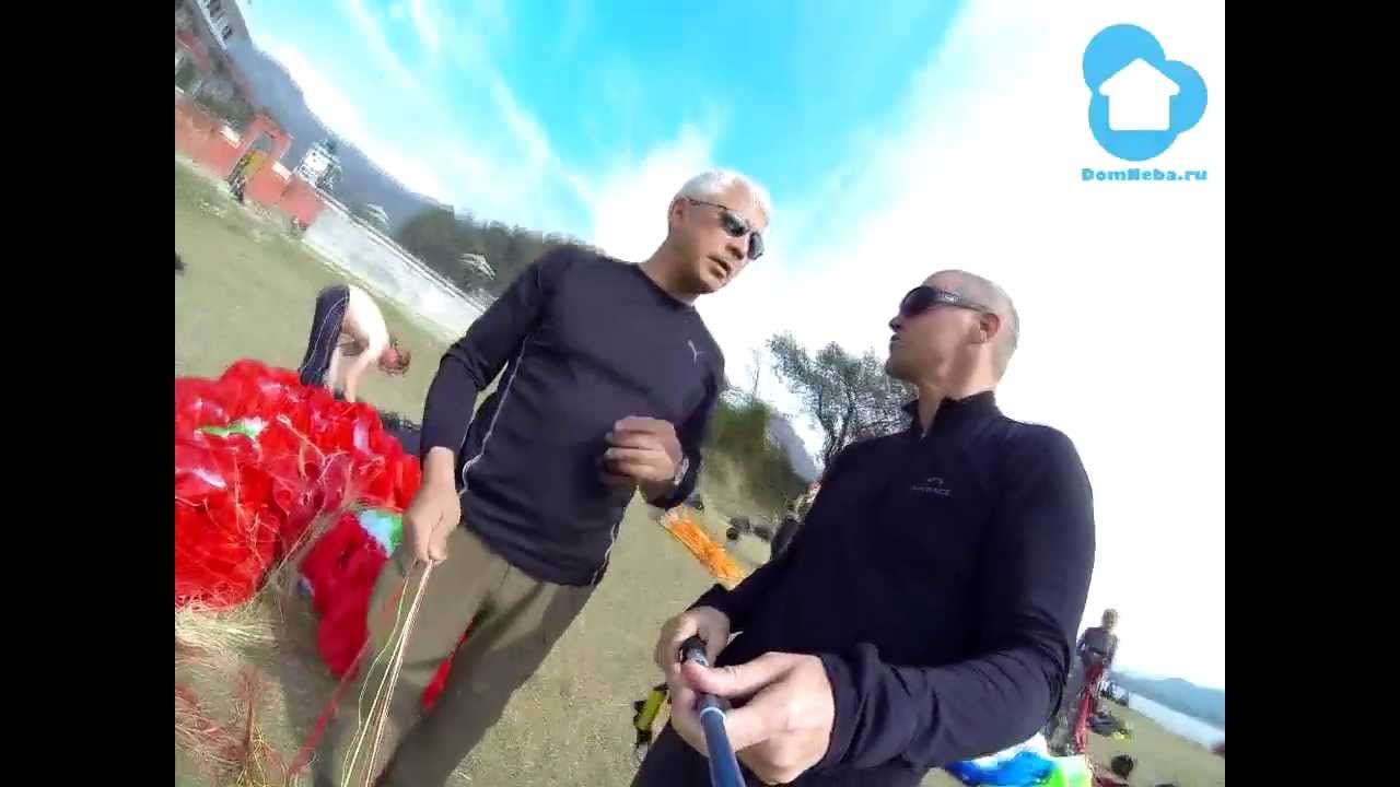 Параплан Gin Carrera - "Красный Дьявол" в руках Евгения Грязнова