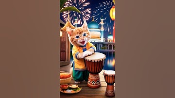 Takbiran Idul Fitri 2025 #kucing #kucinglucu #lebaran #takbiranidulfitri  #takbirkeliling