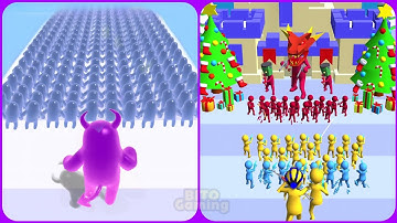 Gun Clash Battle Friends Vs Join Blob Clash 3d 🔫🔫🧟‍♂️🧟‍♂️ Max All Levels Android iOS Gameplay  Ep 19