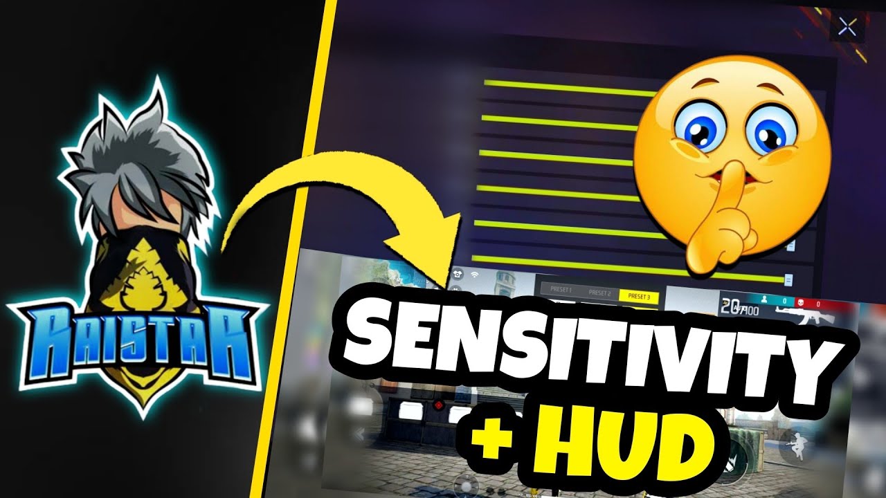 [RAISTAR] SENSITIVITY + CUSTOM HUD 2023 🔥 - YouTube
