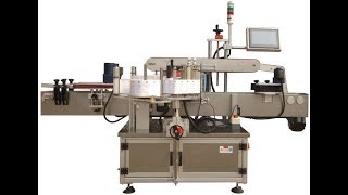 Automatic front and back two sides labeling machine