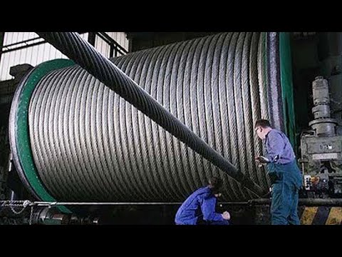 لن تصدق كيف يتم صنع الكابلات العملاقة صدمت حتى عقل الشيطان