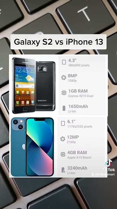 Apple iPhone 13 vs Samsung Galaxy S2