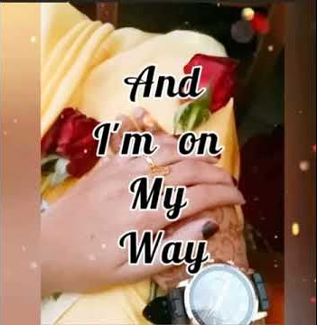 I am on my way song with lyrics|tiktok video |