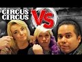 3-way carnival game battle at Circus Circus in Las Vegas! | The Crane Couple