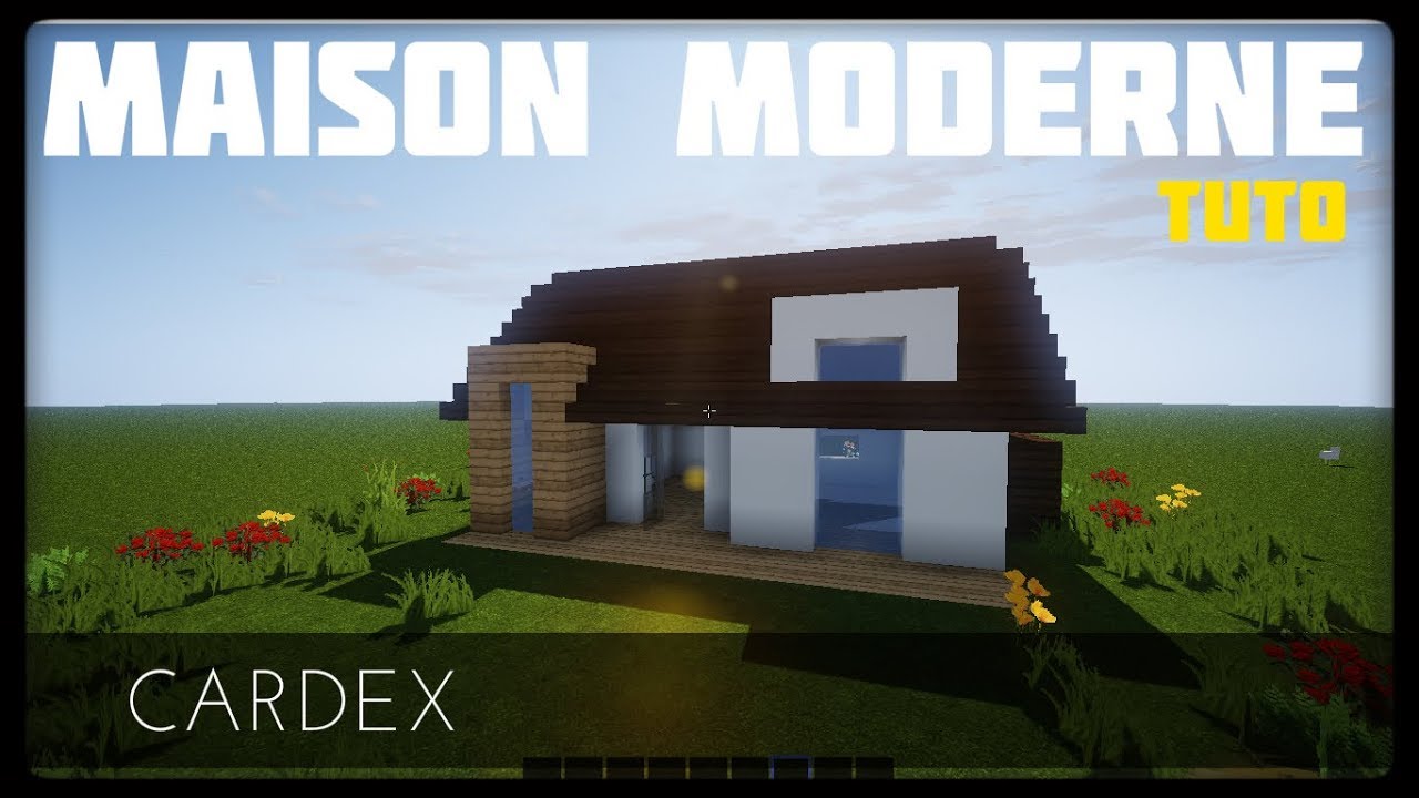 Minecraft : tuto petite maison !!!