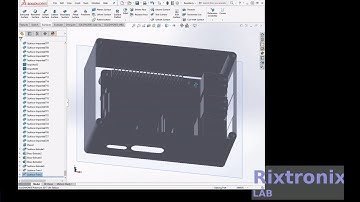 Tutorial designing raspberry pi b+ casing with surface extrude   combine   move solidworks part 4