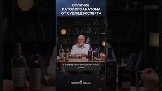 Отличие патологоанатома от судмедэксперта | Виски клуб #shorts