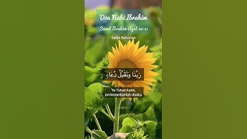 Doa Nabi Ibrahim