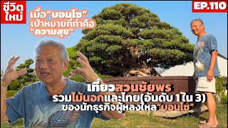 เปิดสวนชัยพรบอนไซไม้นอกราคาหลักแสนและไม้ไทยอายุกว่า 100 ปี สะสมไว้มากกว่า 1000 ต้น ให้ชมฟรี