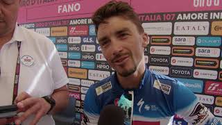 Julian Alaphilippe - Interview à l'arrivée - Etape 12 - Tour d'Italie 2024