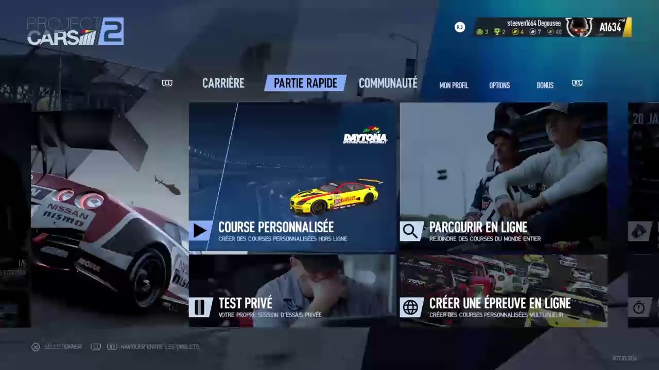 Project cars 2 mode carrière4 mode invitation constructeur YouTube